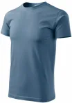 Prosta koszulka męska, denim