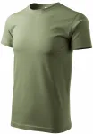 Prosta koszulka męska, khaki Prosta koszulka męska, khaki