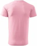 Prosta koszulka męska, różowy