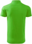 Prosta koszulka polo męska, zielone jabłko
