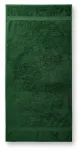 Ręcznik bawełniany o dużej gramaturze 70x140cm, butelkowa zieleń