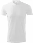 T-shirt o dużej gramaturze z krótkim rękawem, biały