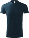 T-shirt o dużej gramaturze z krótkim rękawem, ciemny niebieski