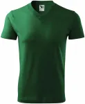 T-shirt z krótkim rękawem o średniej gramaturze, butelkowa zieleń