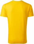 Trwała koszulka męska, żółty