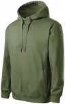 Wygodna męska bluza z kapturem, khaki Wygodna męska bluza z kapturem, khaki