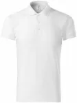 Wygodna męska koszulka polo, biały